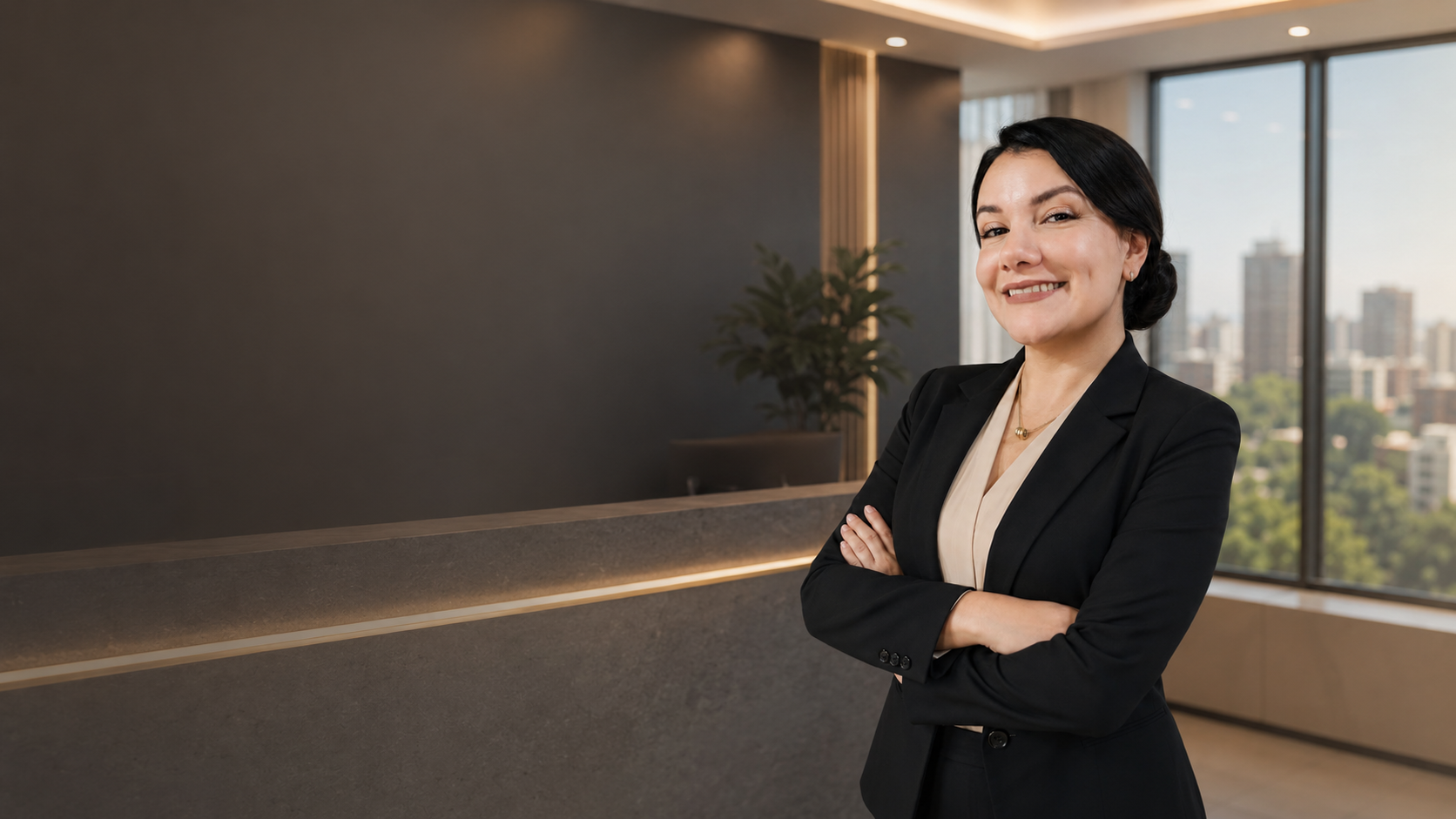 Miranda López, asesora inmobiliaria